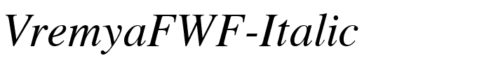 VremyaFWF-Italic.ttf