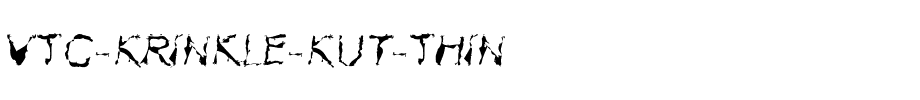 VTC-Krinkle-Kut-Thin.ttf