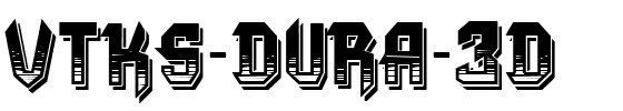 VTKS-DURA-3D.ttf
