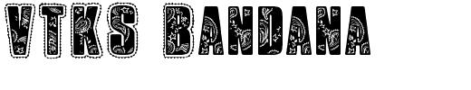 VTKS-Bandana.ttf