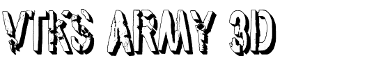vtks-army-3d.ttf