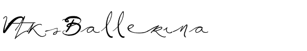 Vtks-Ballerina.ttf