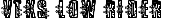 VTKS-Low-Rider.ttf
