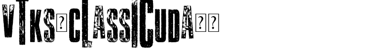 Vtks-Classicuda-3.ttf