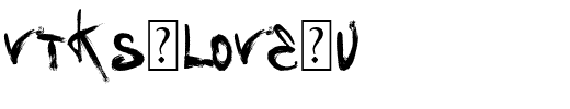 Vtks-Love-U.ttf