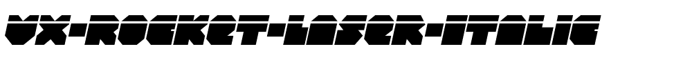 VX-Rocket-Laser-Italic.ttf