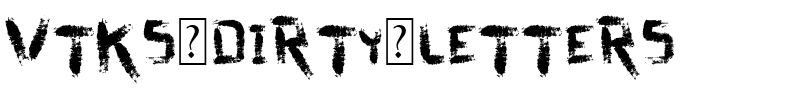 vtks-dirty-letters.ttf