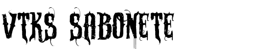 VTKS-SABONETE.ttf