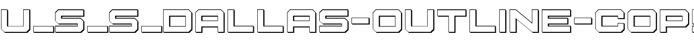 U_S_S_Dallas-Outline-copy-1-.ttf