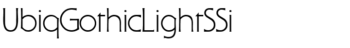 UbiqGothicLightSSi.ttf