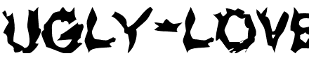 UGLY-LOVER.ttf