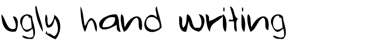 ugly-hand-writing.ttf
