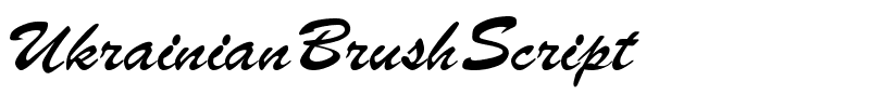 UkrainianBrushScript.ttf
