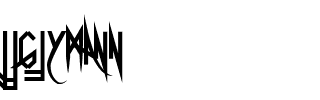 Uglymann.ttf