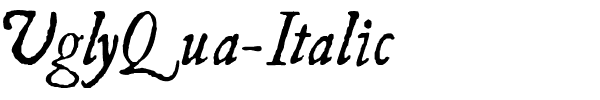 UglyQua-Italic.ttf