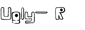 Ugly-R.ttf