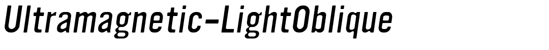 Ultramagnetic-LightOblique.ttf