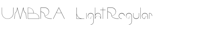 UMBRA-LightRegular.ttf