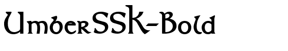 UmberSSK-Bold.ttf