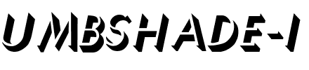 UmbShade-I.ttf