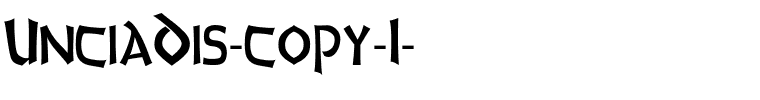 UnciaDis-copy-1-.ttf