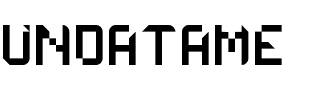 UNDATAME.otf