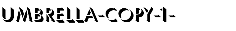 Umbrella-copy-1-.ttf
