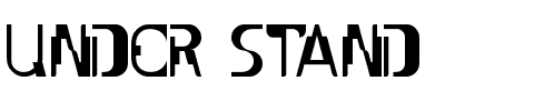 UNDER-STAND.ttf