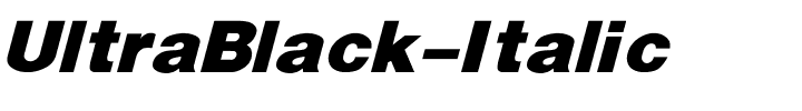 UltraBlack-Italic.ttf