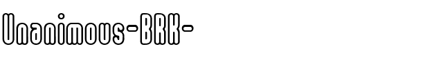 Unanimous-BRK-.ttf