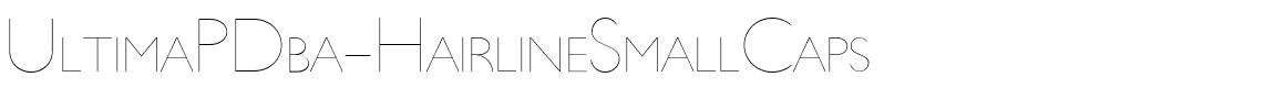 UltimaPDba-HairlineSmallCaps.ttf