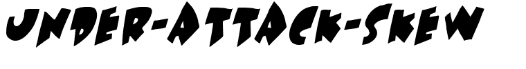 Under-attack-skew.ttf