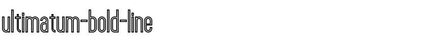 ultimatum-bold-line.ttf