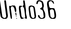 Undo36.ttf