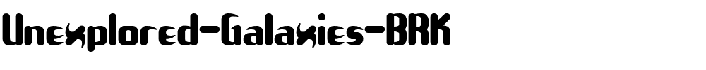 Unexplored-Galaxies-BRK.ttf