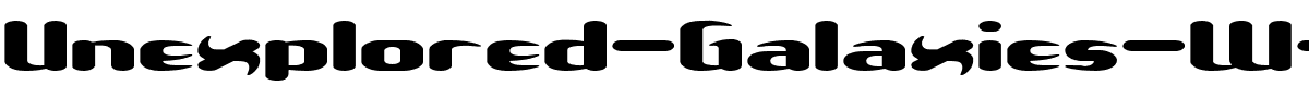 Unexplored-Galaxies-W-BRK-.ttf
