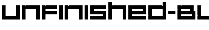 Unfinished-Black.ttf