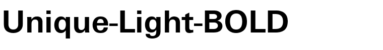 Unique-Light-BOLD.ttf