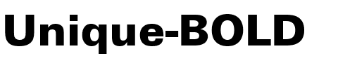 Unique-BOLD.ttf