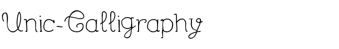 Unic-Calligraphy.ttf