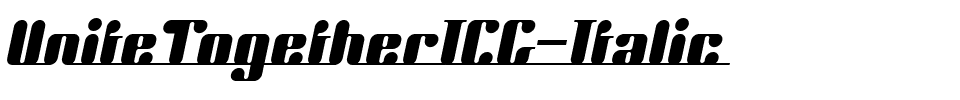 UniteTogetherICG-Italic.ttf