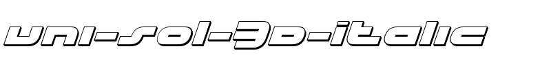 uni-sol-3D-Italic.ttf