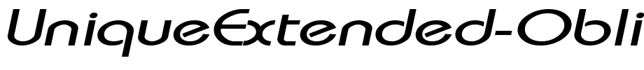UniqueExtended-Oblique.ttf