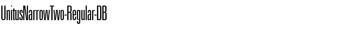 UnitusNarrowTwo-Regular-DB.ttf