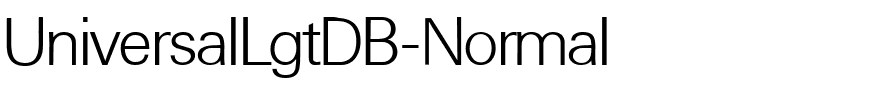 UniversalLgtDB-Normal.ttf