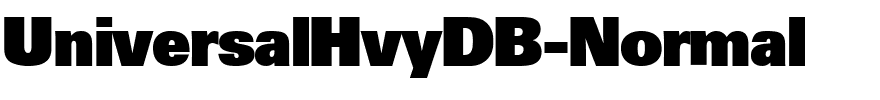 UniversalHvyDB-Normal.ttf