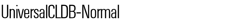 UniversalCLDB-Normal.ttf