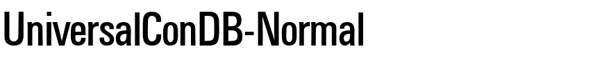 UniversalConDB-Normal.ttf