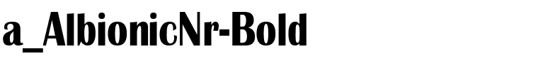 a_AlbionicNr-Bold