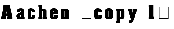 Aachen [copy 1].ttf